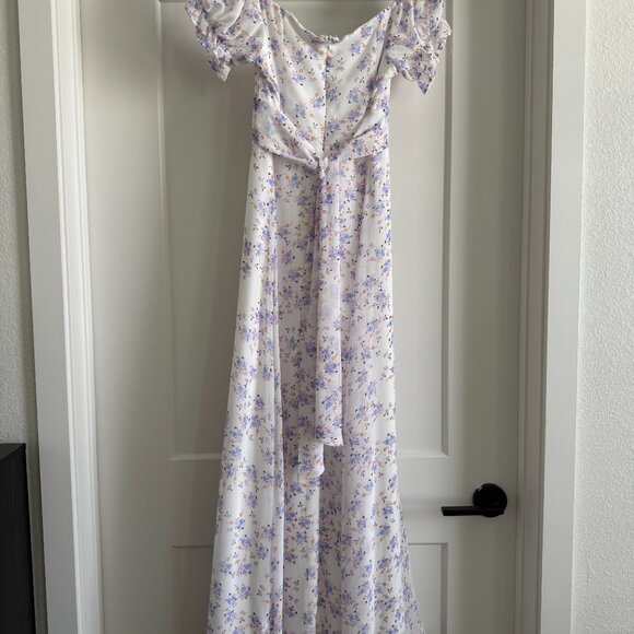 Altar’d State Lilac Floral Milkmaid Dress – Size M – Never Worn - Picture 2 of 2